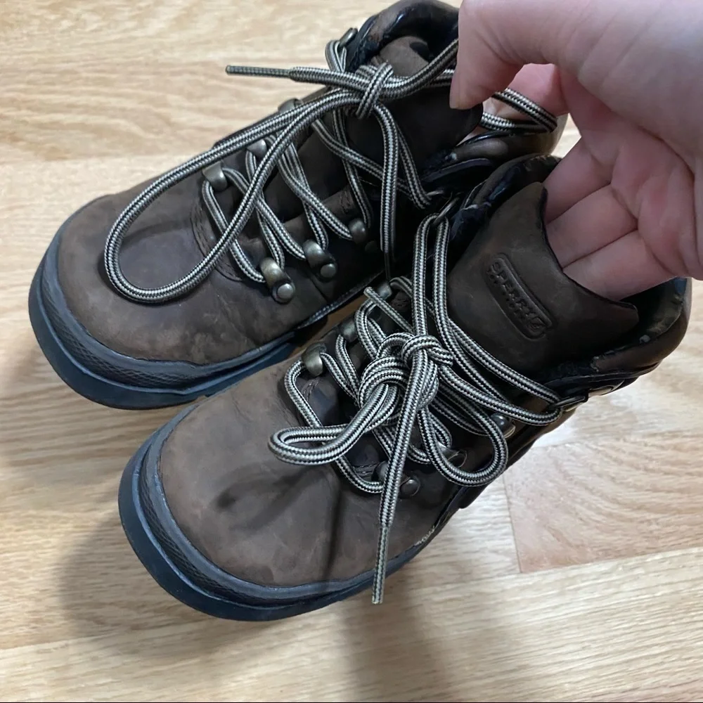 Sperry brown leather